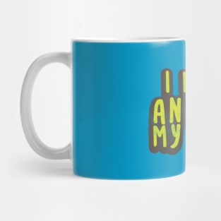 I Beat Anxiety Mug